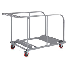 Lorell Round Planet Table Trolley Cart