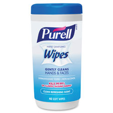 GOJO Purell Clean Scent Hand Sanitizing Wipes