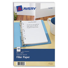 Avery 7-Hole Punched College Ruled Filler Paper