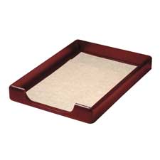 Rolodex Wood Tones Front Load Legal Trays