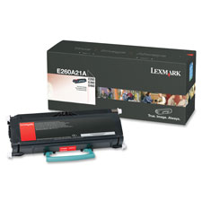 E260a21a Toner, 3500 Page-Yield, Black