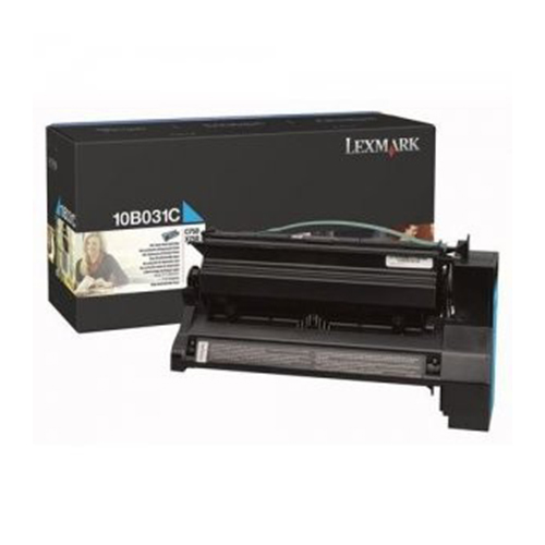 Lexmark 10B031C Cyan OEM Toner Cartridge