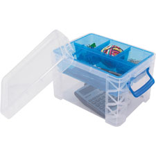 Advantus Super Stacker Divided Supply Box