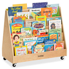 Early Childhood Res. Birch 2-sided Book Display