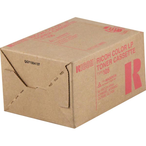 Ricoh 885374 (Type 105) Magenta OEM Laser Toner Cartridge