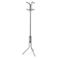 Lorell Tripod Base Metal Coat Rack