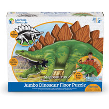 Learning Res. Stegasaurus Jumbo Dinosaur Puzzle