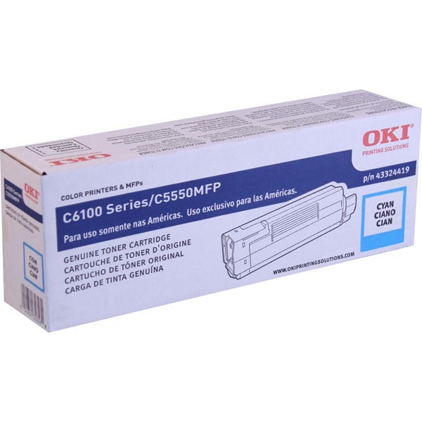 Okidata 43324419 Cyan OEM Toner