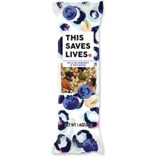 This Bar Saves Lives Wild Blueberry/Pistachio Bar