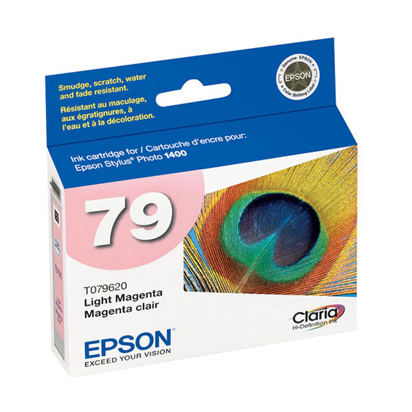 Epson T079620 (Epson 79) Light Magenta OEM Inkjet Cartridge
