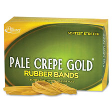 Alliance Pale Crepe Gold No. 54 Rubber Bands