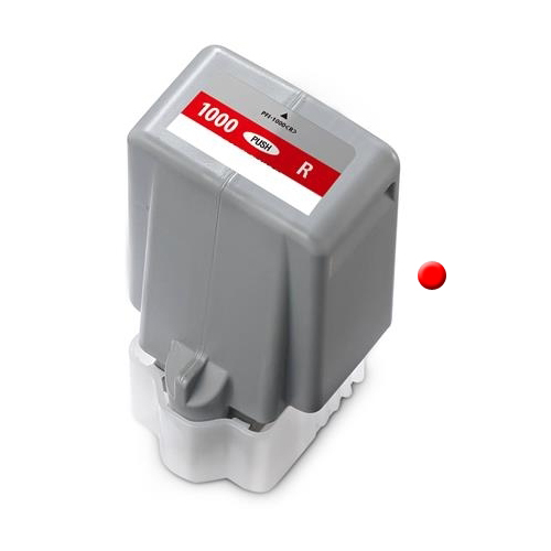 Premium Quality Red Pigment Ink Cartridge compatible with Canon PFI-1000R