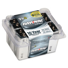 Rayovac 9V Lithium Battery