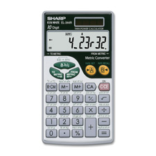Sharp EL-344RB 10-digit Handheld Calculator