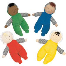 Children's Fact. Multi-ethnic First Doll Set