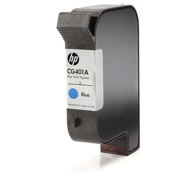 HP CG401A (TIJ 2.5) Blue Pigment OEM Ink Cartridge