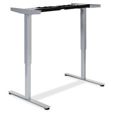 Lorell 48"-72"W Tabletop Sit-Stand 2D Desk Frame