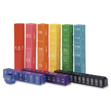 Learning Res. Fraction Tower Cubes Set