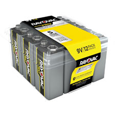 Rayovac Ultra Pro Alkaline 9 Volt Batteries 12-pk