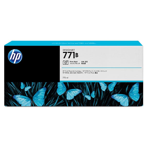 HP B6Y46A (HP 771A) Gray OEM Ink Cartridge (3 pk)