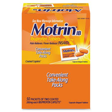 J & J Motrin Ibuprofen Pain Reliever