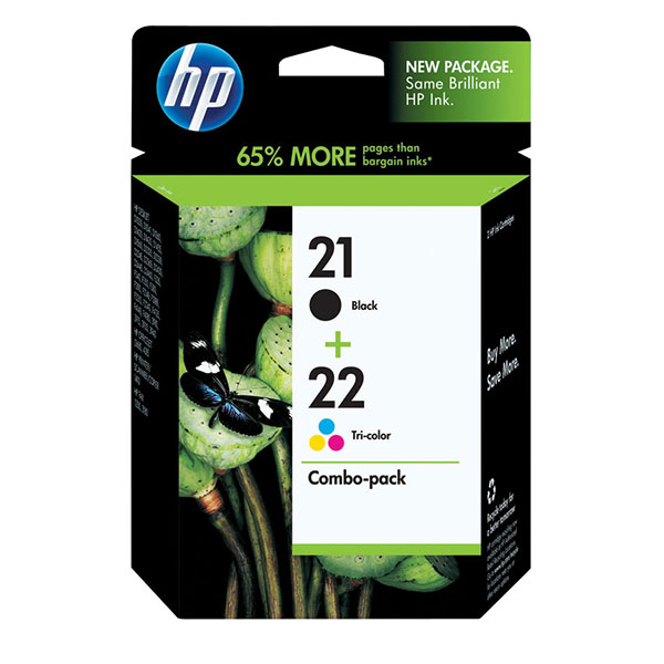 HP C9509FN (HP 21) Black & Color OEM Inkjet Cartridge