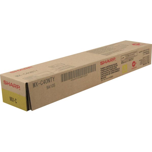 Sharp MX-C40NTY Yellow OEM Toner Cartridge