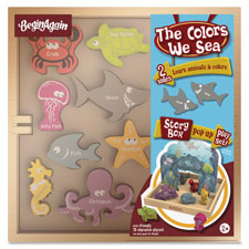 BeginAgain Toys Colors We Sea Story Box