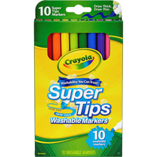 Crayola Super Tips 10-color Washable Markers