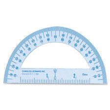 Charles Leonard Metal Protractor