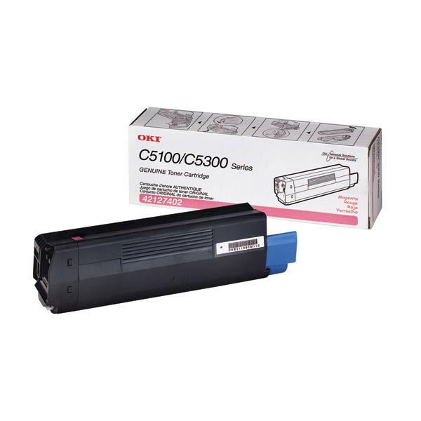 Okidata 42127402 Magenta OEM Toner Cartridge