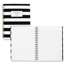 Mead Cambridge Stripes Small Business Notebook