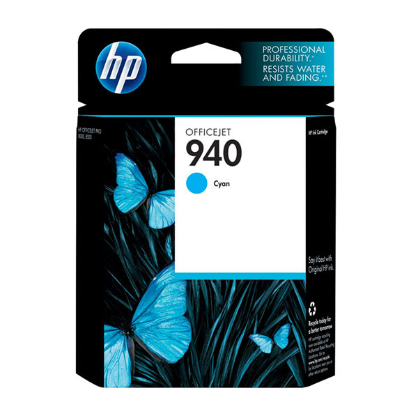 HP C4903AN (HP 940) Cyan OEM Inkjet Cartridge