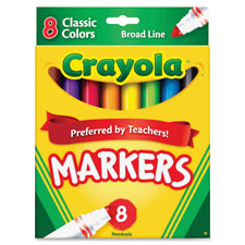 Crayola Classic Colors Broad Line Markers