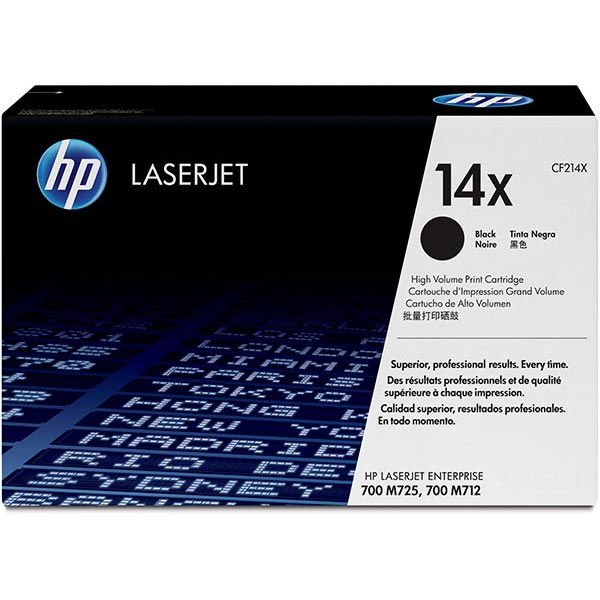 HP CF214X (HP 14X) Black OEM Toner Cartridge