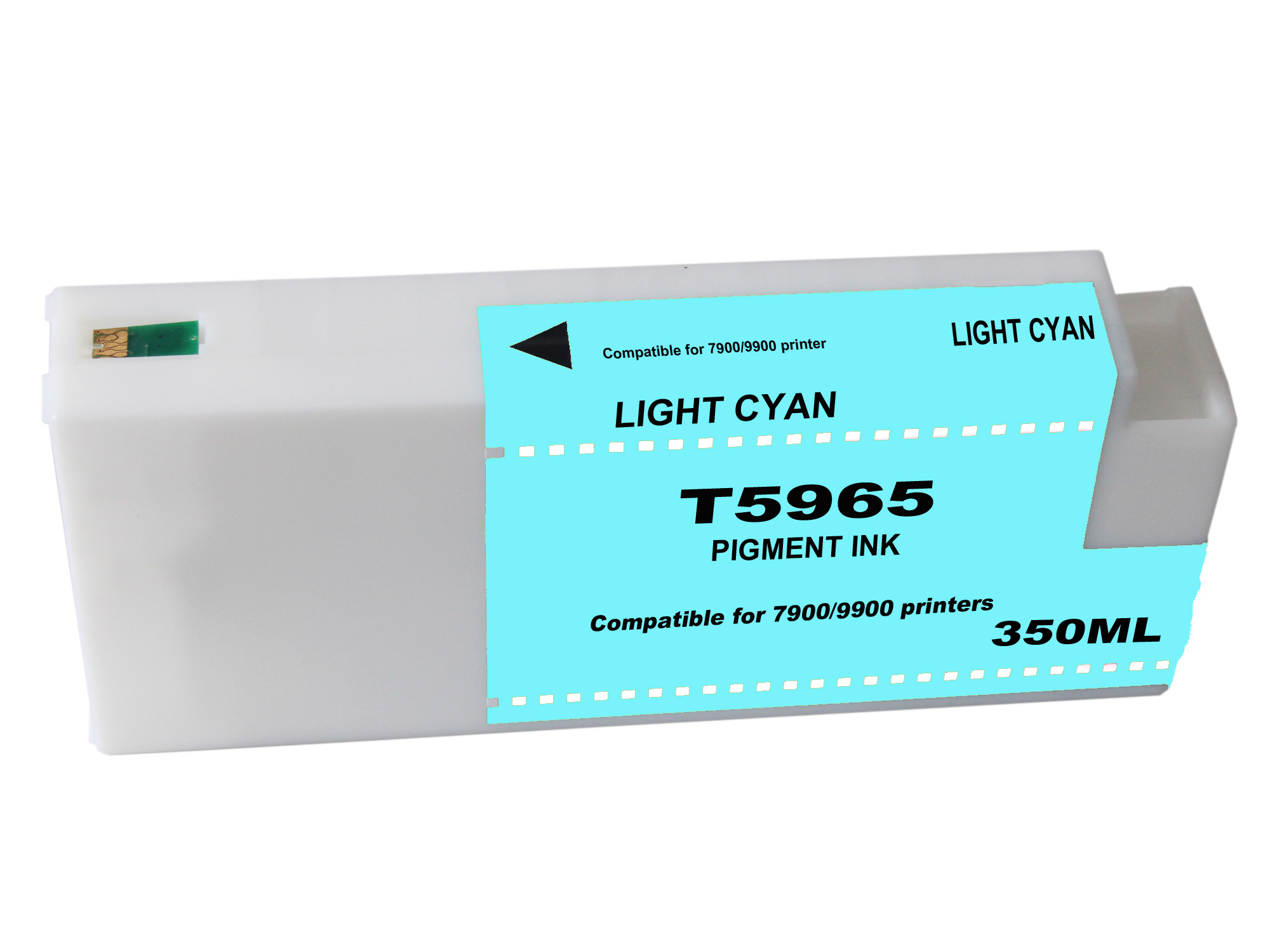 Premium Quality Light Cyan Inkjet Cartridge compatible with Epson T596500