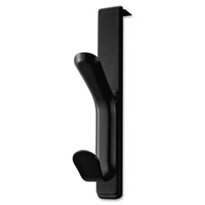 Lorell Over-the-panel Plastic Double Coat Hook