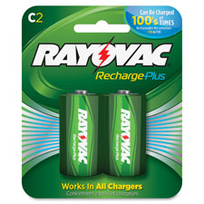 Rayovac Recharge Plus C Batteries