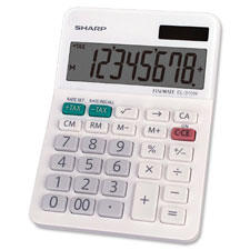 Sharp EL-310 8-digit Mini-Desktop Calculator