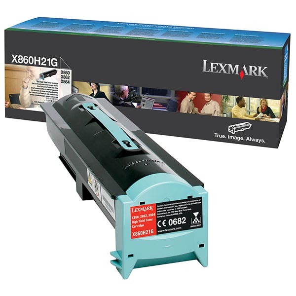 Lexmark X860H21G Black OEM Toner Cartridge