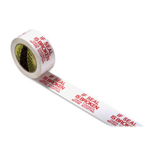 3M Highland Preprinted Message Seal Broken Tape