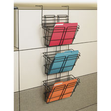 Safco PanelMate Triple File Basket