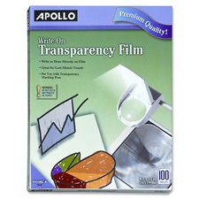 Apollo Write-On Transparency Film