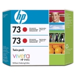 HP CD952A (HP 73) Red OEM Inkjet Cartridge (2 pk)