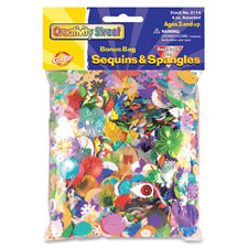 Chenille Kraft Sequins/Spangles Bonus Bag