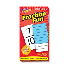 Trend Fraction Fun Flash Cards