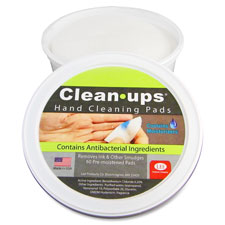 Lee Clean-ups Pre-moistened Hand Cleaning Pads