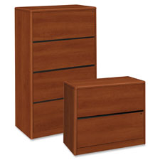 HON 10700 Srs. Cognac Laminate Lateral File