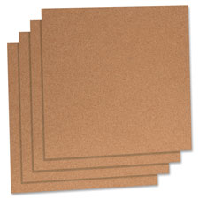 Lorell Natural Cork Panels