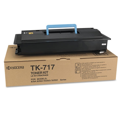 Kyocera Mita 1T02GR0US0 (TK-717) Black OEM Toner Cartridge